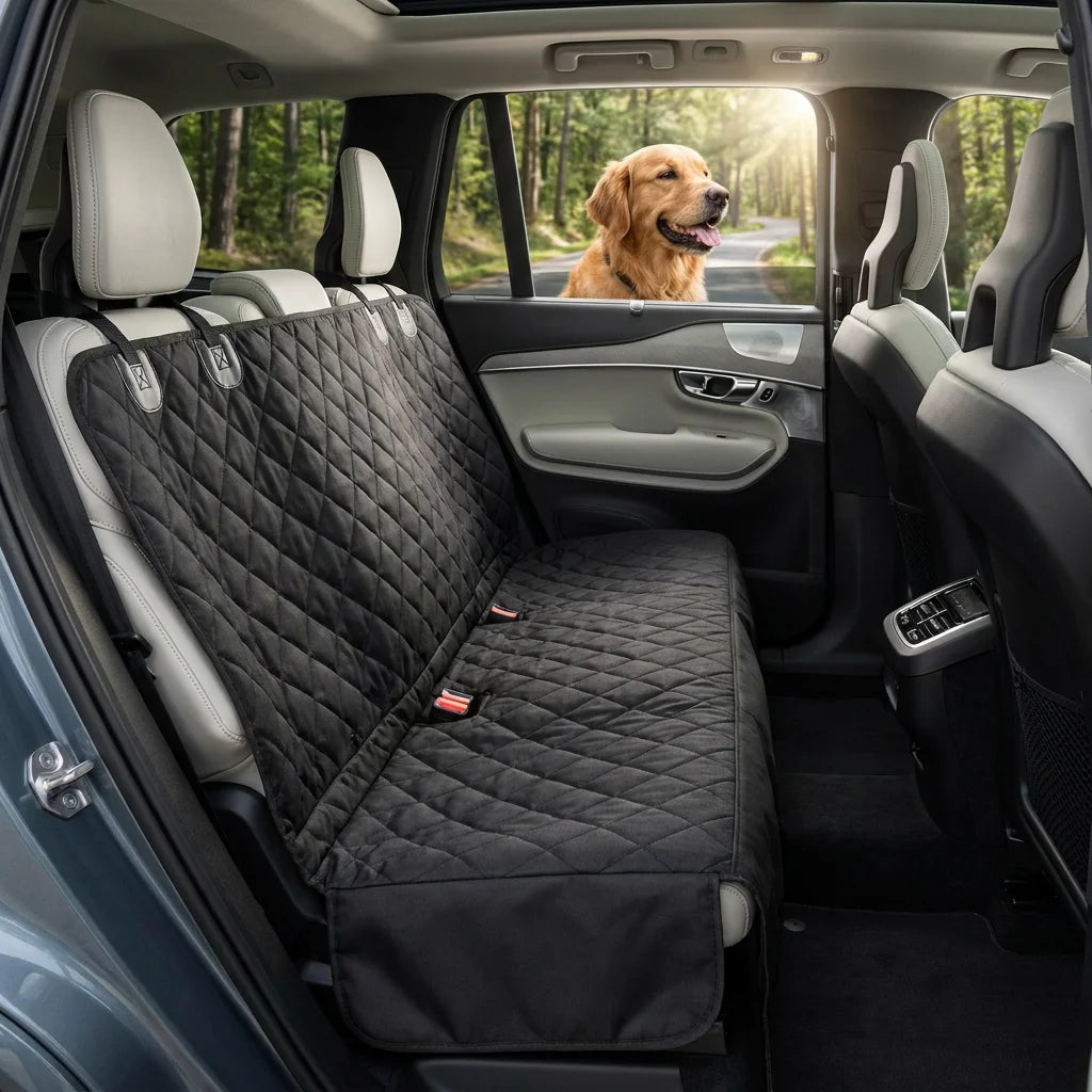 Pet Haven Car Seat Cover Lifestyle