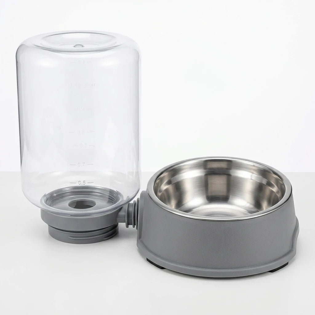 Stainless Steel Gravity Feeder Detail