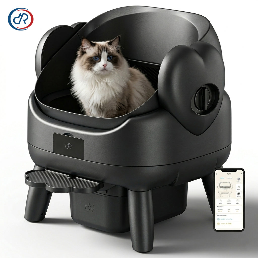 Pet Haven 10L Wi-Fi Intelligenter Trinkbrunnen für Haustiere – Intelligente Hydration
