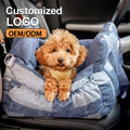 Pet Haven Luxuriöser, geschlossener Haustier-Autositz – Sicheres & bequemes Reisen