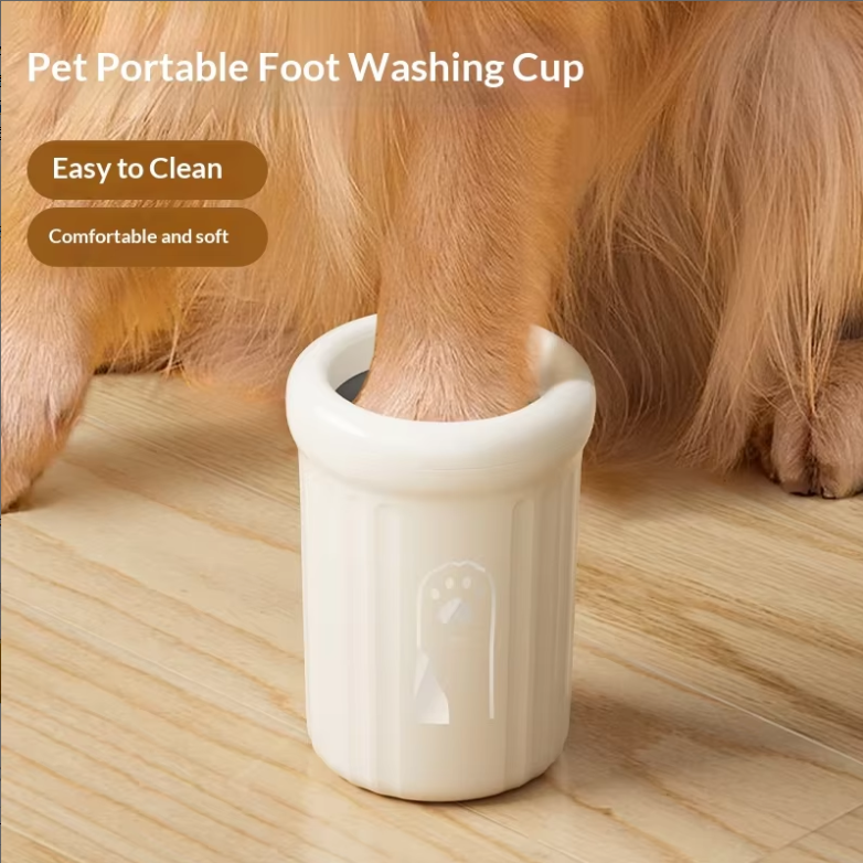 Silicone Gentle Pet Paw Cleaner Cup - Muddy Paw Solution
