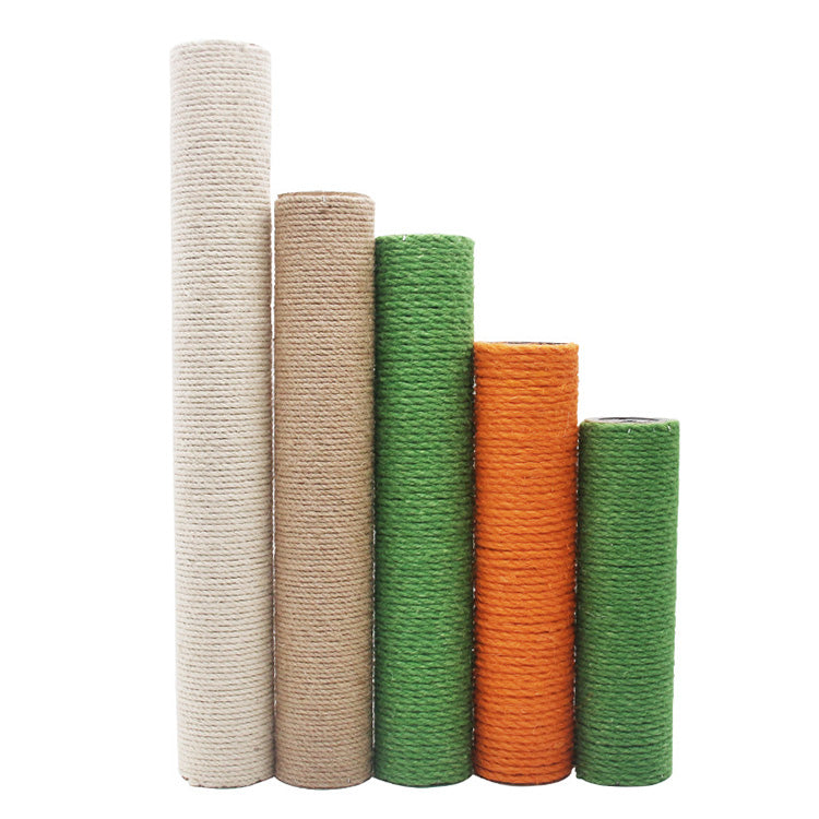 Universeller Sisal-Katzenkratzbaum-Ersatzstamm – DIY-Kratzbaum-Ersatzteile, Natursisal, einfache Installation