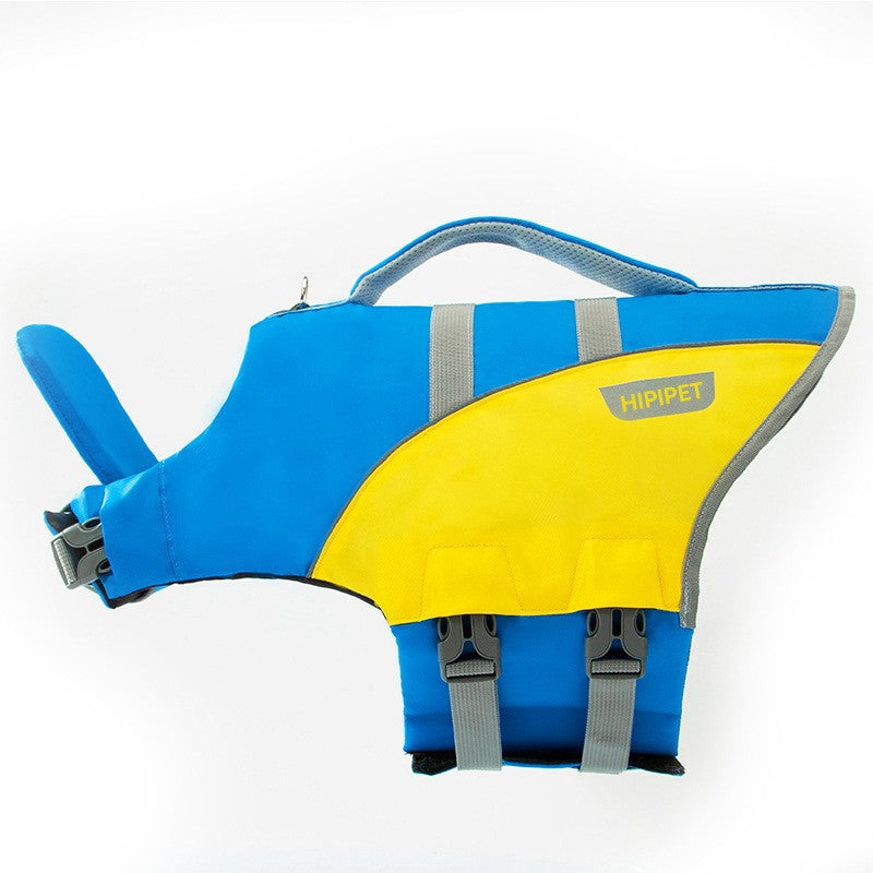 Reflective Dog Life Jacket - High Buoyancy Safety Vest with Rescue Handle, Adjustable Swimming Coat for Dogs