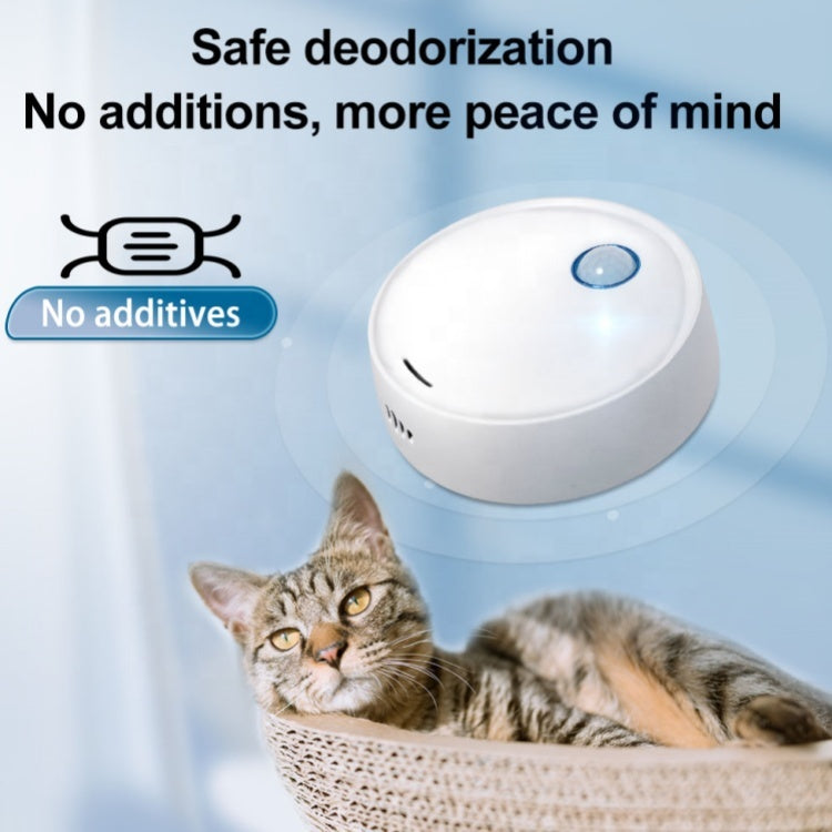 Smarter Katzenstreu-Deodorant – Natürlicher Geruchsentferner für selbstreinigende Katzentoiletten (2er-Pack)