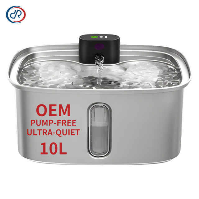 10L Smart Wi-Fi Pet Water Fountain | App-Controlled Stainless Steel Large Capacity Dispenser