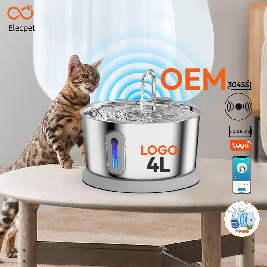 Pet Haven™ 4L Automatic Filtering & Circulating Pet Water Fountain