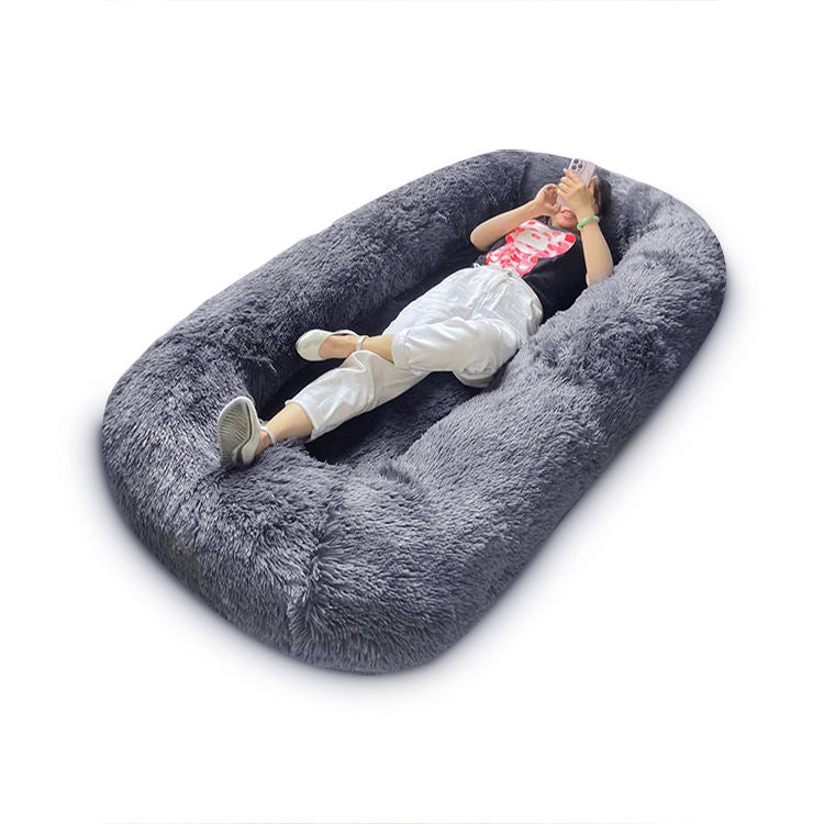 Orthopädisches Memory Foam Hundebett – Abnehmbarer, waschbarer Bezug, luxuriöse Sofa-Stütze für ältere und große Haustiere
