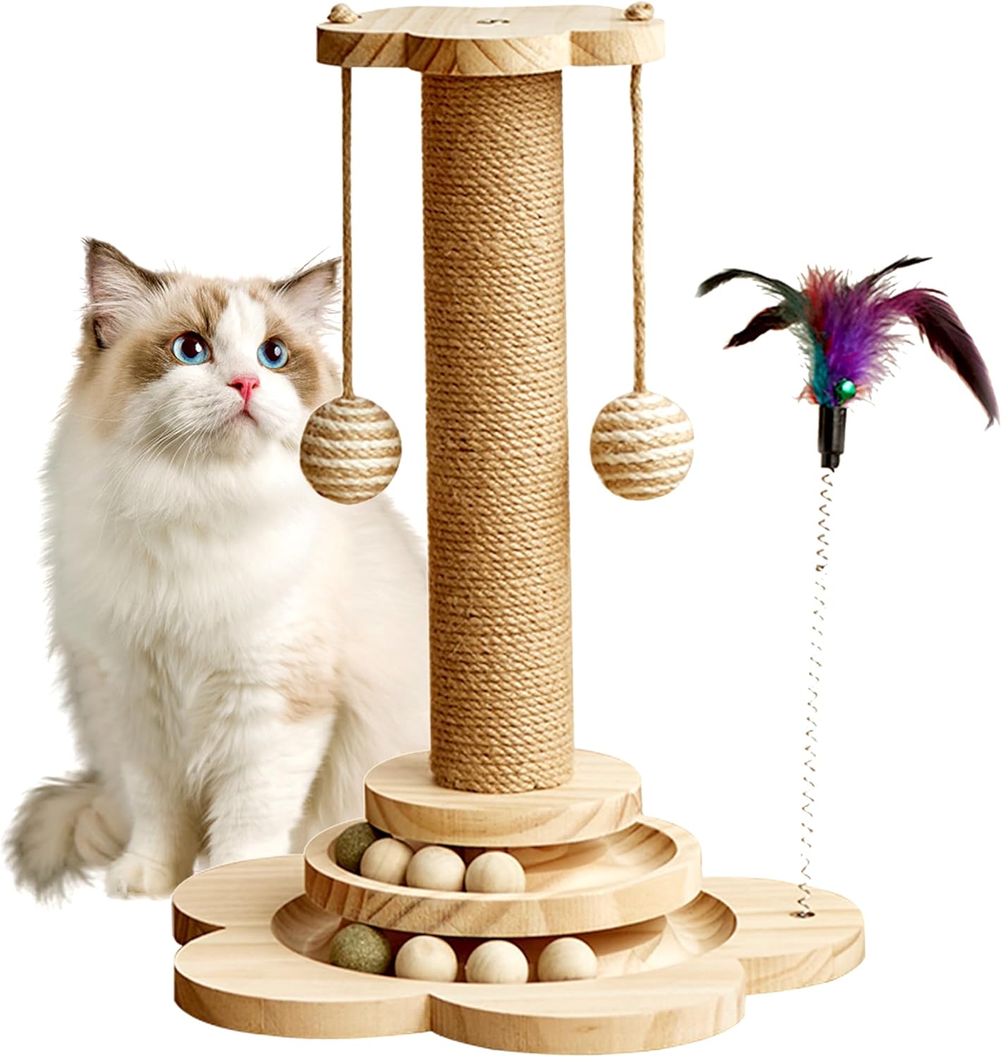 Hamster Wooden Playground & Activity Set (12pcs)