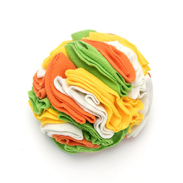 Snuffle Intelligence Training Ball - Interactive Nosework Toy
