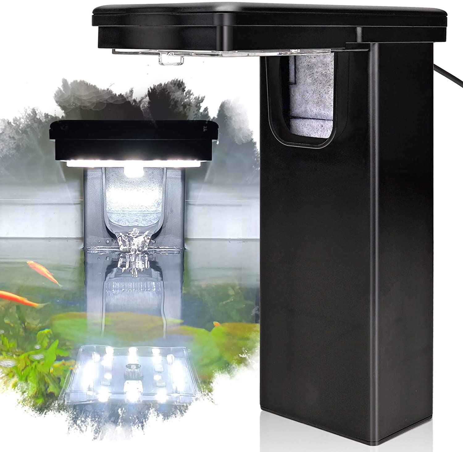 Multi-Color LED Fish Tank Internal Filter (12-pack)